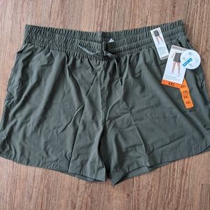XXL-Green, Mondetta Pull-On Shorts